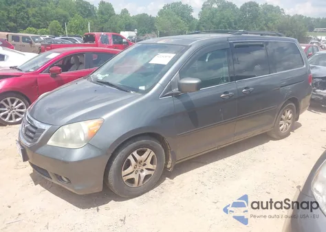 2008 Honda Odyssey Ex-L from USA, damaged, VIN 5FNRL38778B402015